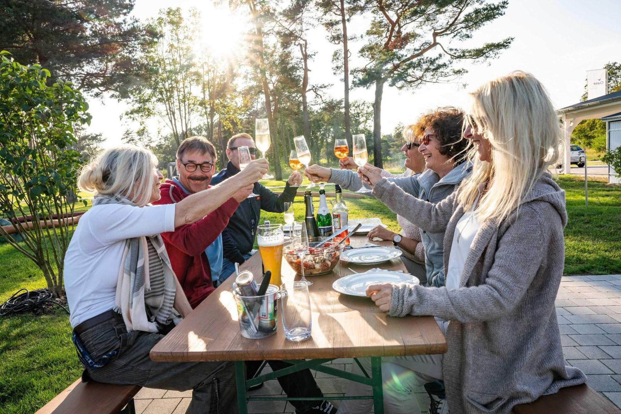 Terrassenwohnung "Inselreich" - Oase Am Haff Garz  Kültér fotó